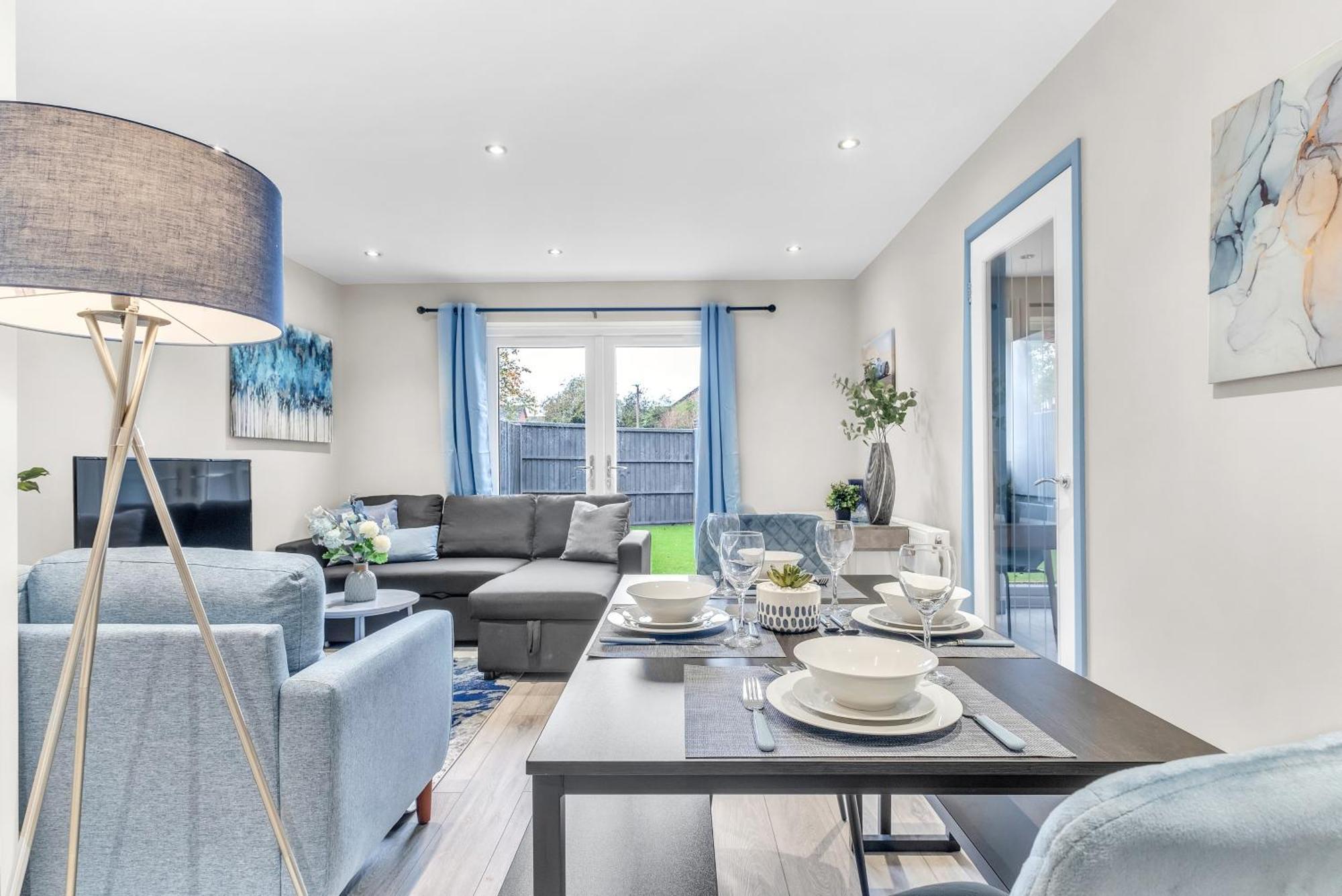 Mk 2-Bedroom Contractor'S Gem, 5 Beds, Sleeps 6, Free Parking Milton Keynes Luaran gambar
