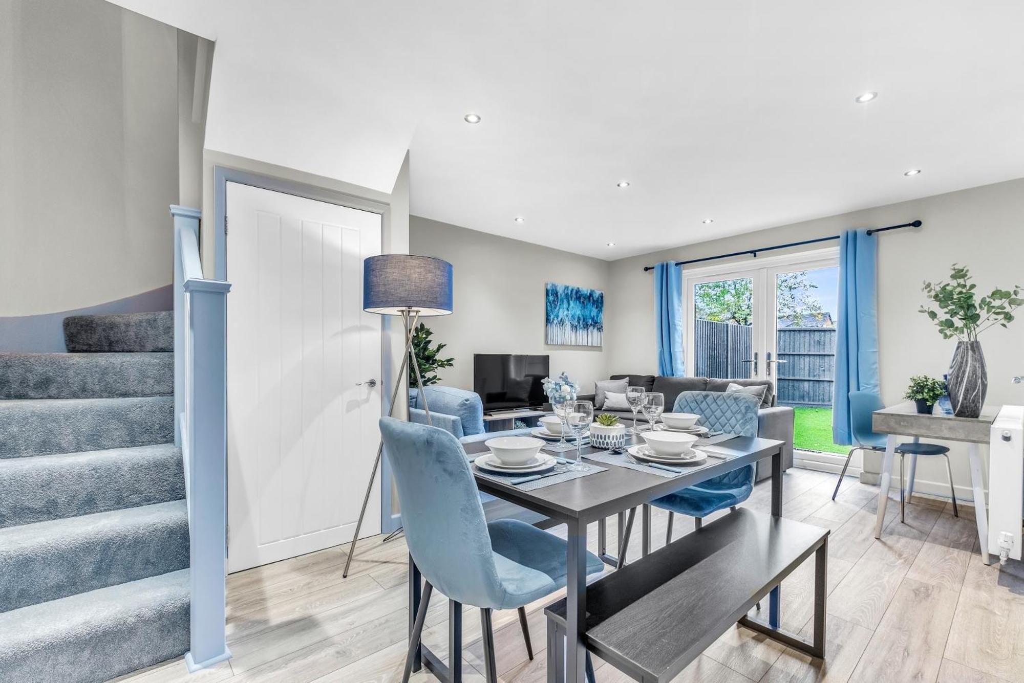 Mk 2-Bedroom Contractor'S Gem, 5 Beds, Sleeps 6, Free Parking Milton Keynes Luaran gambar